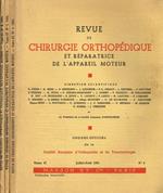 Revue de chirurgie orthopedique et reparatrice de l'appareil moteur tome 47 n.4, 5, 6, 1964