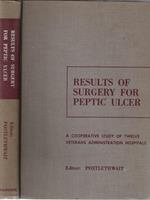 Results of surgery for peptic ulcer. (A cooperative study by twelvw veterans edministration hospitals)