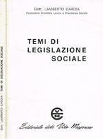 Temi di legislazione sociale