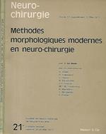 Methodes morphologiques modernes en neuro - chirurgie