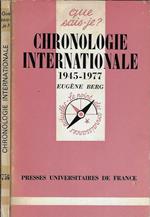 Chronologie internationale. 1945-1977