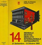 14 Biennale mostra mercato internazionale antiquariato 1985