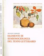 Elementi di semiosociologia del testo letterario