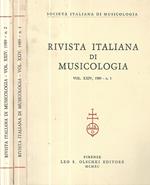 Rivista Italiana di Musicologia vol. XXIV-1989, n.1-2