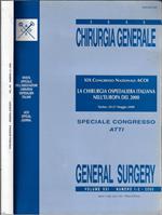 General Surgery Volume XXI N° 1-2 Anno 2000. La chirurgia ospedaliera italiana nell'Europa del 2000