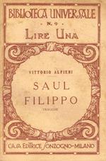 Saul Filippo. Tragedie
