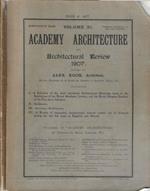 Academy architecture and architectural review Vol 31 anno 1907