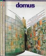 Domus N. 701 e 706 anno 1989. Monthly review of qrchitecture interiors design art