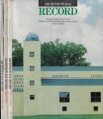 Architectural Record anno 1985 N. 2, 3, 9