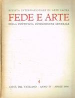 Fede e arte. Rivista internazionale di arte sacra. N.4, 8, anno 1956