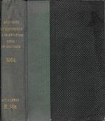 Annuaire astronomique de l'observatoire royal de Belgique. Pour l'annee 1904