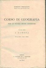 Corso di geografia. per le Scuole Medie Inferiori - Volume Terzo: L'Europa