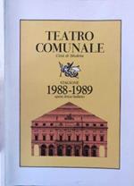 Teatro comunale città di Modena. Stagione 1988-1989 opera lirica/balletto