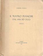 Il teatro francese dal 1938 ad oggi