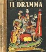 Il Dramma. Quindicinale di commedie di grande interesse. Anno 24, 1948. N.53, 54, 63, 72, 73, 74