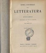 Storia universale della Letteratura Vol. II-III
