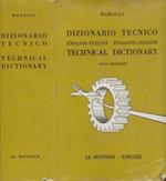 Dizionario tecnico Inglese-Italiano Italiano-Inglese