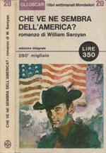 Che ve ne sembra dell'America?