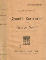 Pages choisies des grands écrivains