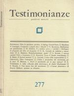 Testimonianze 1985. Quaderni mensili