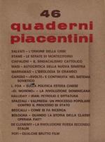 Quaderni Piacentini, anno XI, n. 46. 1972