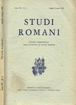 Studi Romani. Rivista bimestrale dell'Istituto di Studi Romani. Anno VII, 1959 n.3
