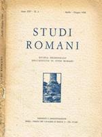 Studi Romani. Rivista trimestrale dell'Istituto di Studi Romani. Anno XVI, 1968 n.2