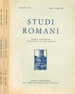 Studi Romani. Rivista trimestrale dell'Istituto di Studi Romani. Anno XVI, 1968 n.2, 3