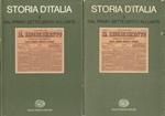 Storia d' Italia Vol. 3. Dal primo Settecento all' unità