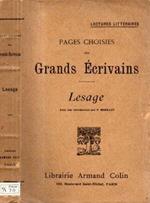 Pages choisies des Grands Ecrivains. Lesage