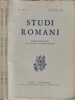 Studi romani anno 1959 N. 1, 5. Rivista bimestrale dell'Istituto di Studi Romani