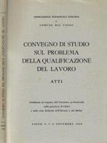 Atti del Convegno di Studio sul problema della qualificazione del lavoro. Condizioni ed esigenze dell'istruzione professionale nella provincia di Chieti e nelle zone limitrofe dell'Abruzzo e del Molise