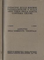 Indagine sulle risorse paesaggistiche e sulle aree verdi della fascia costiera ligure. Aspetto dell'ambiente vegetale