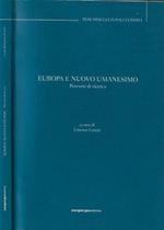 Europa e Nuovo Umanesimo. Percorsi di ricerca