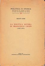 La politica estera di Francesco Crispi (1887 - 1891)