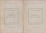 Storia di Roma. I. La Repubblica. II. L'Impero