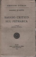 Saggio critico sul Petrarca