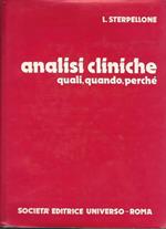 Analisi cliniche - quali, quando, perché