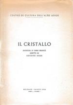 Il Cristallo. Rassegna di varia umanità. Anno 4. n. 1