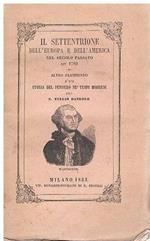 Il Settentrione Dell'Europa E Dell'America. Inghilterra E America