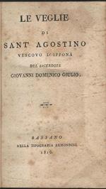 Le Veglie Di Sant'Agostino Vescovo D'Ippona