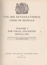 The 1931 International Code Of Signals. British Edition. I.Ii