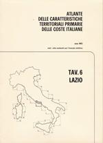 Atlante delle caratteristiche delle coste italiane. 6. Lazio