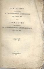 Bullettino Dell'Instituto Di Corrispondenza Archeologica 1861