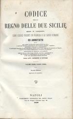 Codice Per Lo Regno Delle Due Sicilie. Volume Primo Parte Prima