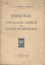 Fisiologia E Patologia Clinica Dello Stato Puerperale