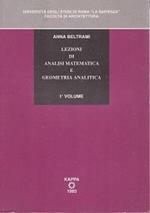 Lezioni di analisi matematica e geometria analitica. Volume 1°