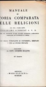 Manuale di storia comparata delle religioni