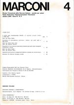 Marconi. Rivista trimestrale della Marconi Italiana. Anno VI n.4 Ottobre 1964