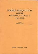 Normae exsequutivae Concilii Oecuminici Vaticani II (1963. 1969)